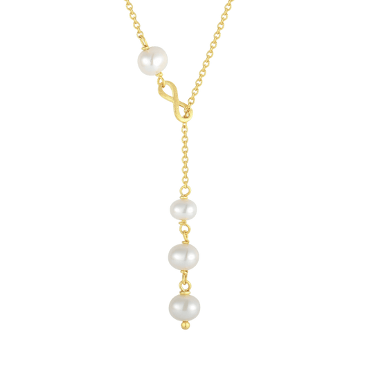 Sølvforgyldt collier F16323042 - Urma.dk