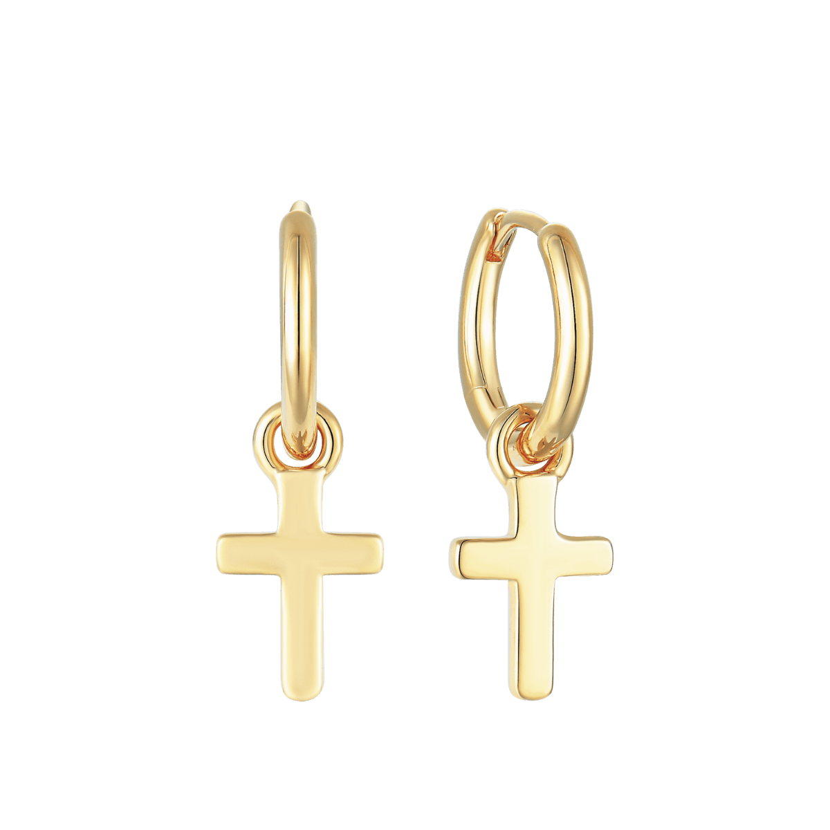 Sølvforgyldt creoler F10249916 - Urma.dk