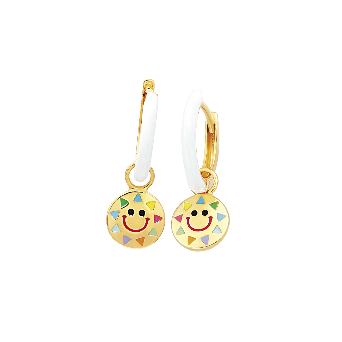 Sølvforgyldt creoler F10323966 - Urma.dk