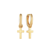 Sølvforgyldt creoler F10323987 - Urma.dk