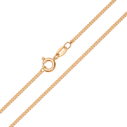 Sølvforgyldt halskæde F1104042 - Urma.dk