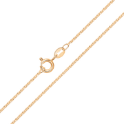 Sølvforgyldt halskæde F120404245 - Urma.dk