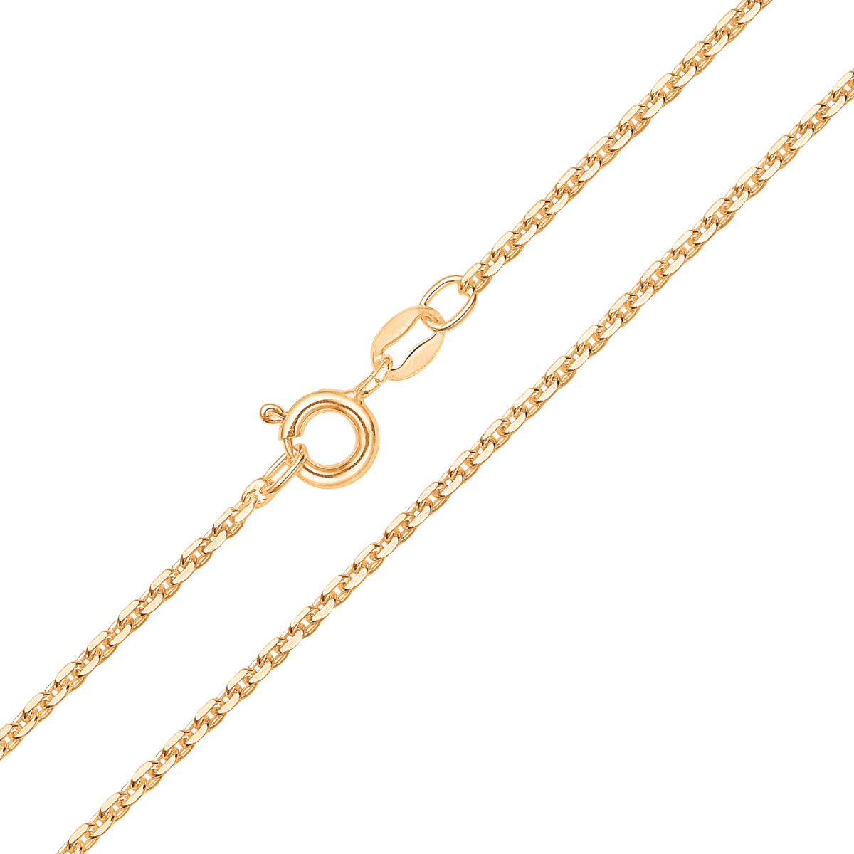 Sølvforgyldt halskæde F1205060 - Urma.dk