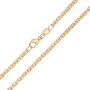 Sølvforgyldt halskæde F1208050 - Urma.dk