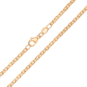 Sølvforgyldt halskæde F1208060 - Urma.dk