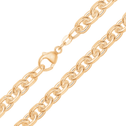 Sølvforgyldt halskæde F1220038 - Urma.dk