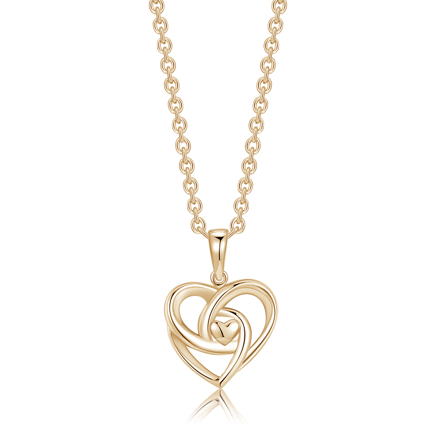 Sølvforgyldt halskæde F16239174 - Urma.dk