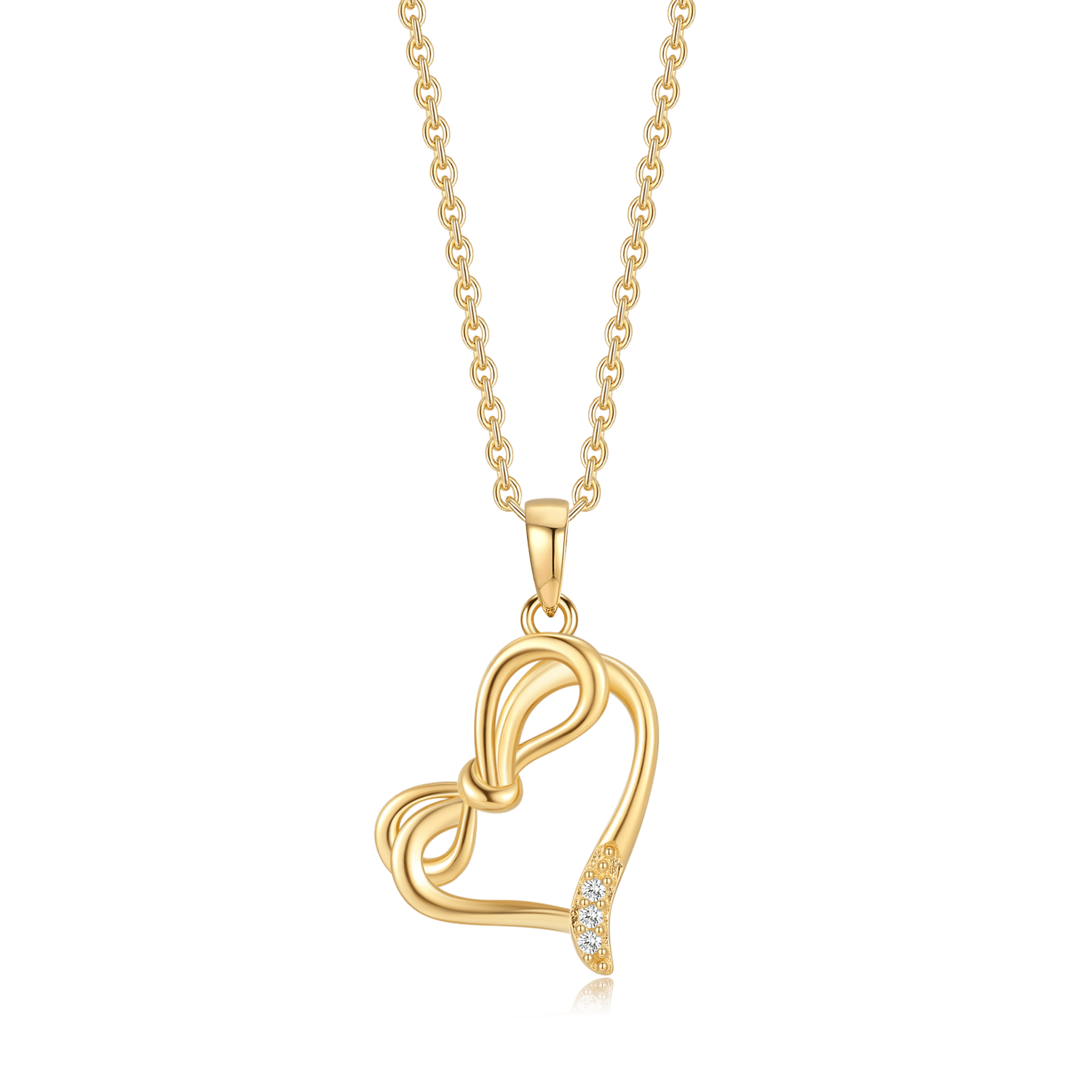 Sølvforgyldt halskæde F16239211 - Urma.dk