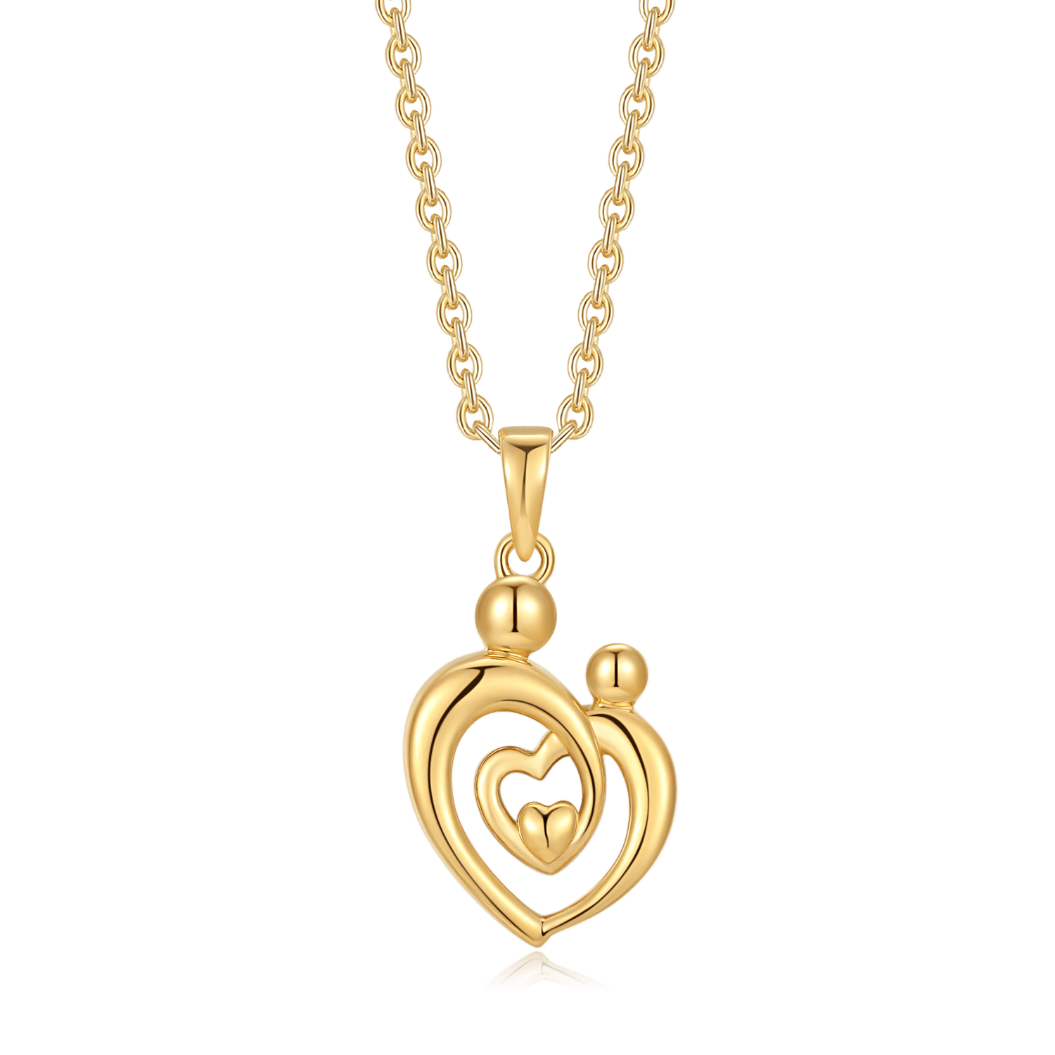 Sølvforgyldt halskæde F16239674 - Urma.dk