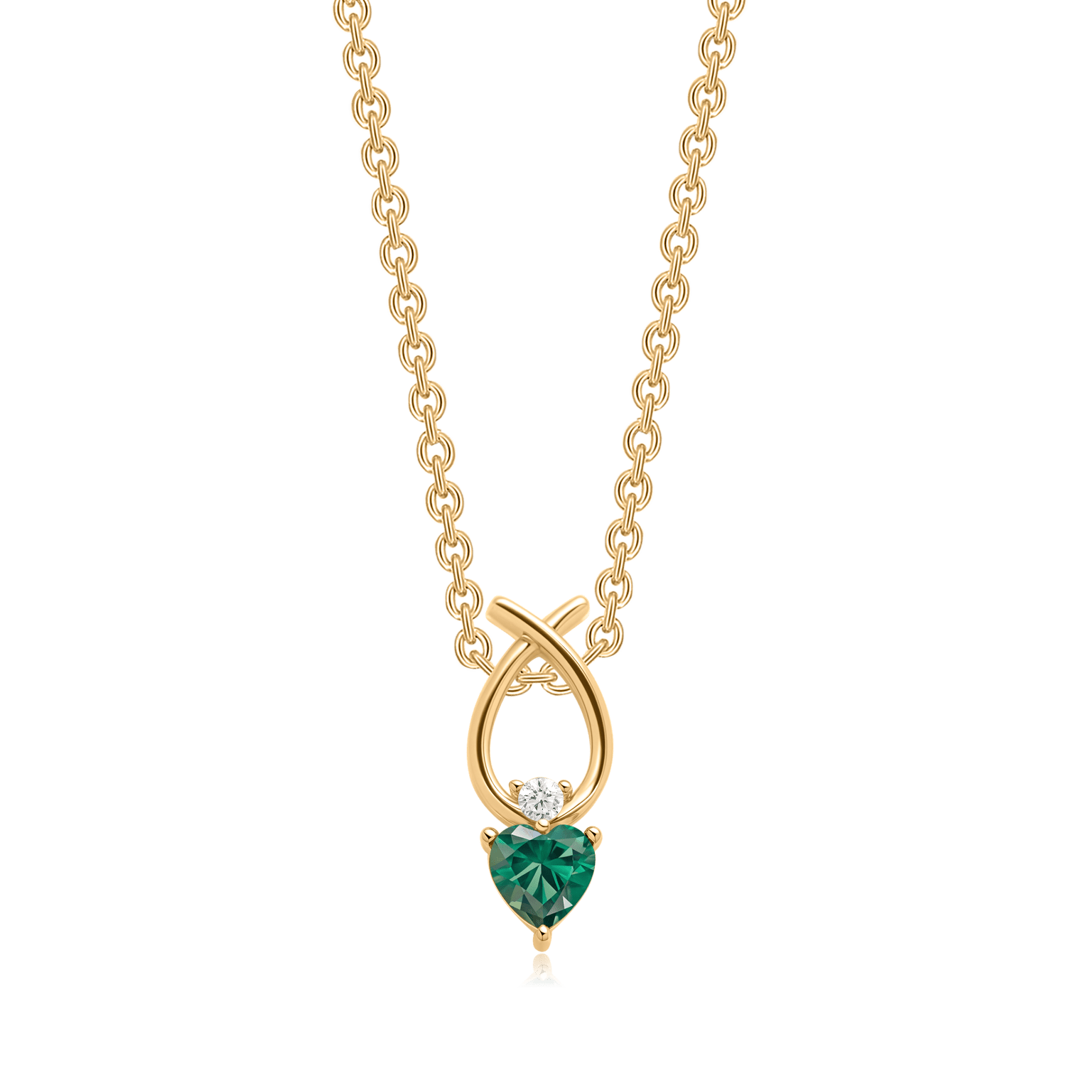 Sølvforgyldt halskæde F16249318 - Urma.dk