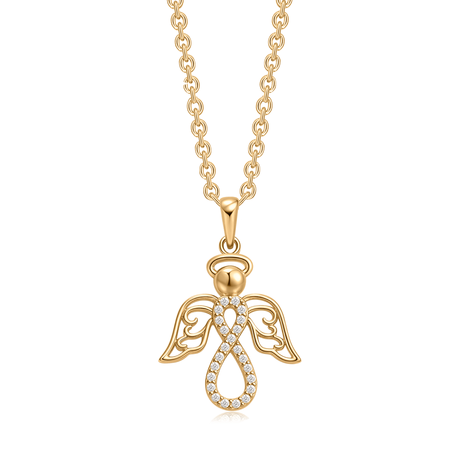 Sølvforgyldt halskæde F16249805 - Urma.dk