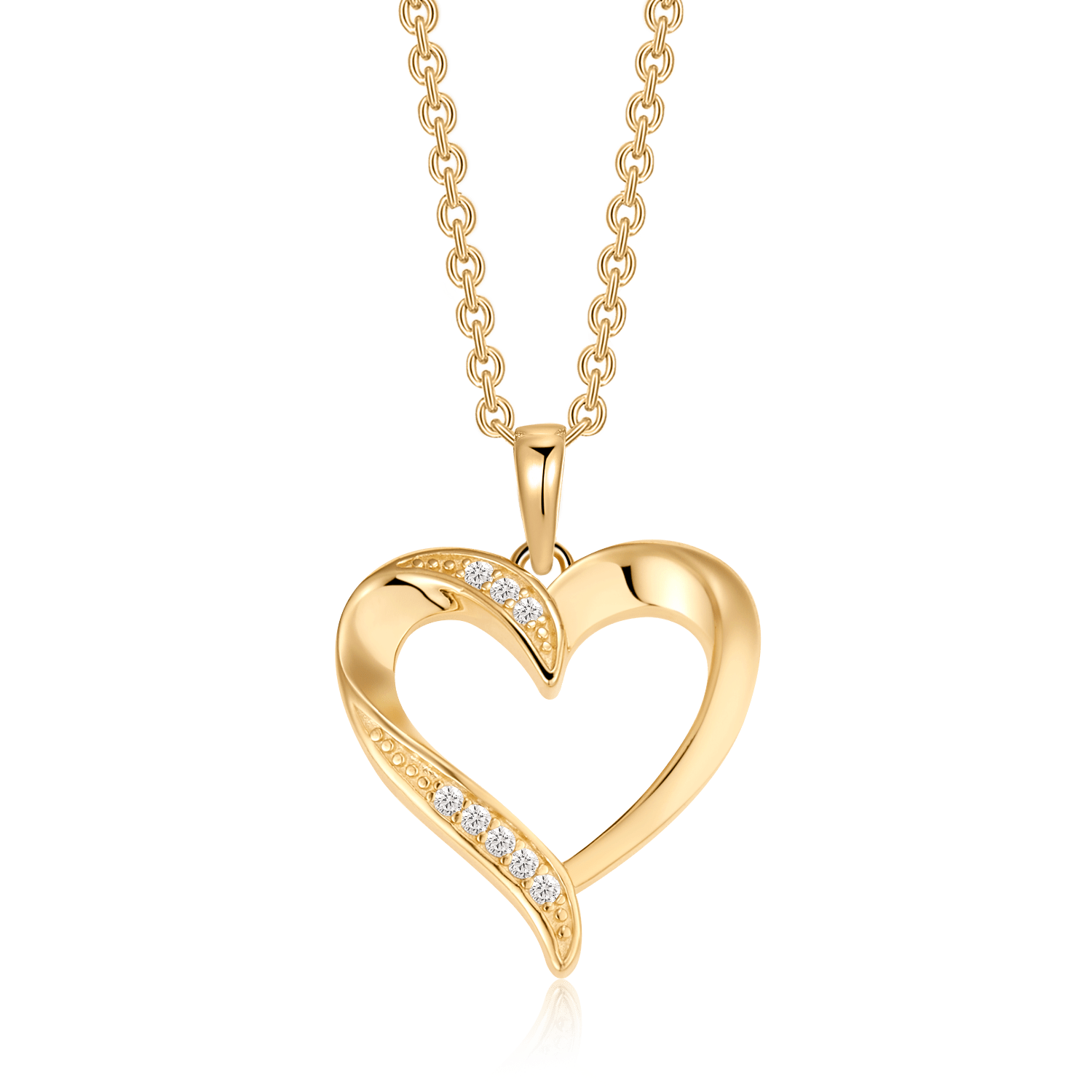 Sølvforgyldt halskæde F16249819 - Urma.dk