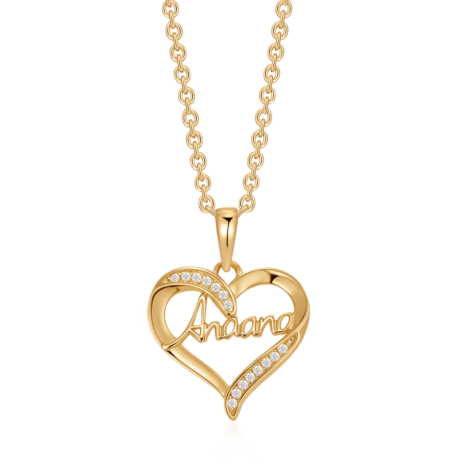 Sølvforgyldt halskæde F16249822 - Urma.dk