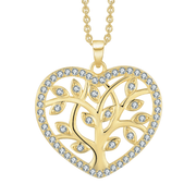 Sølvforgyldt halskæde F16249908 - Urma.dk