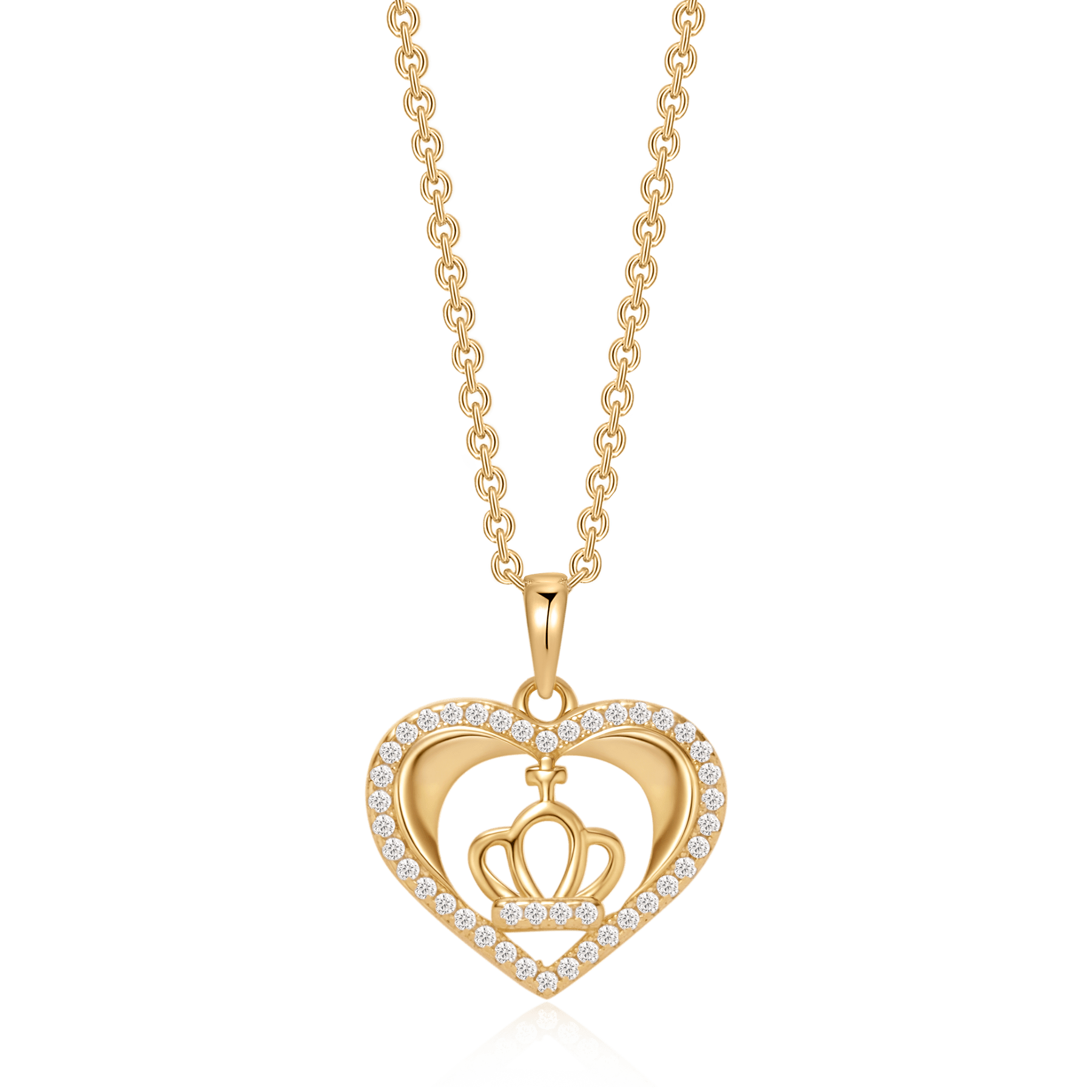 Sølvforgyldt halskæde F16262011 - Urma.dk