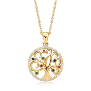 Sølvforgyldt halskæde F16262509 - Urma.dk