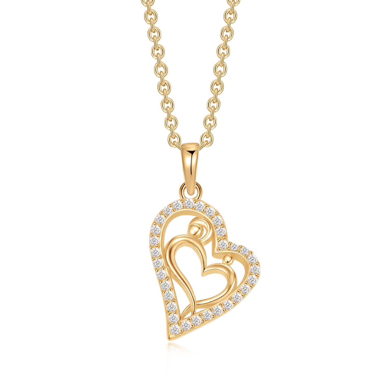 Sølvforgyldt halskæde F16262521 - Urma.dk