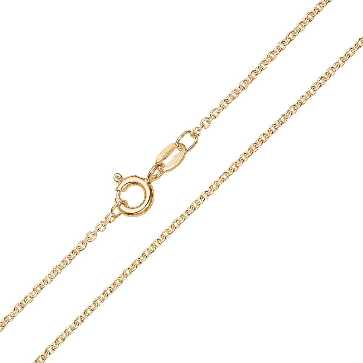 Sølvforgyldt halskæde F220403638 - Urma.dk