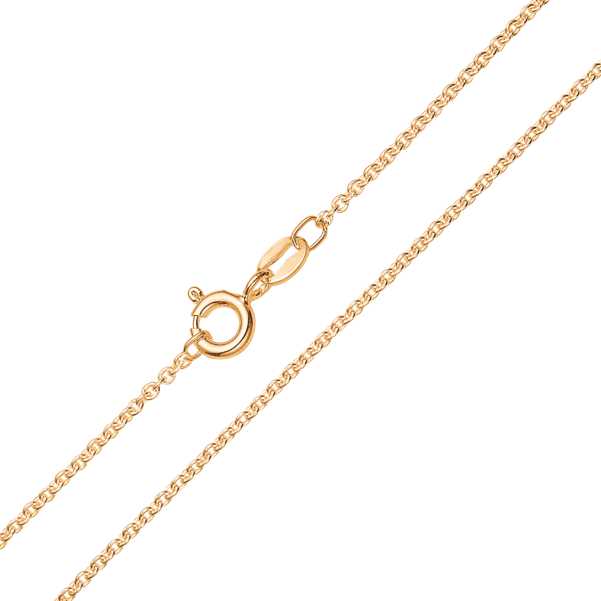 Sølvforgyldt halskæde F2204038 - Urma.dk