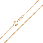 Sølvforgyldt halskæde F2204080 - Urma.dk