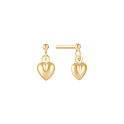 Sølvforgyldt ørehænger F13148936 - Urma.dk