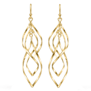 Sølvforgyldt ørehænger F13148950 - Urma.dk