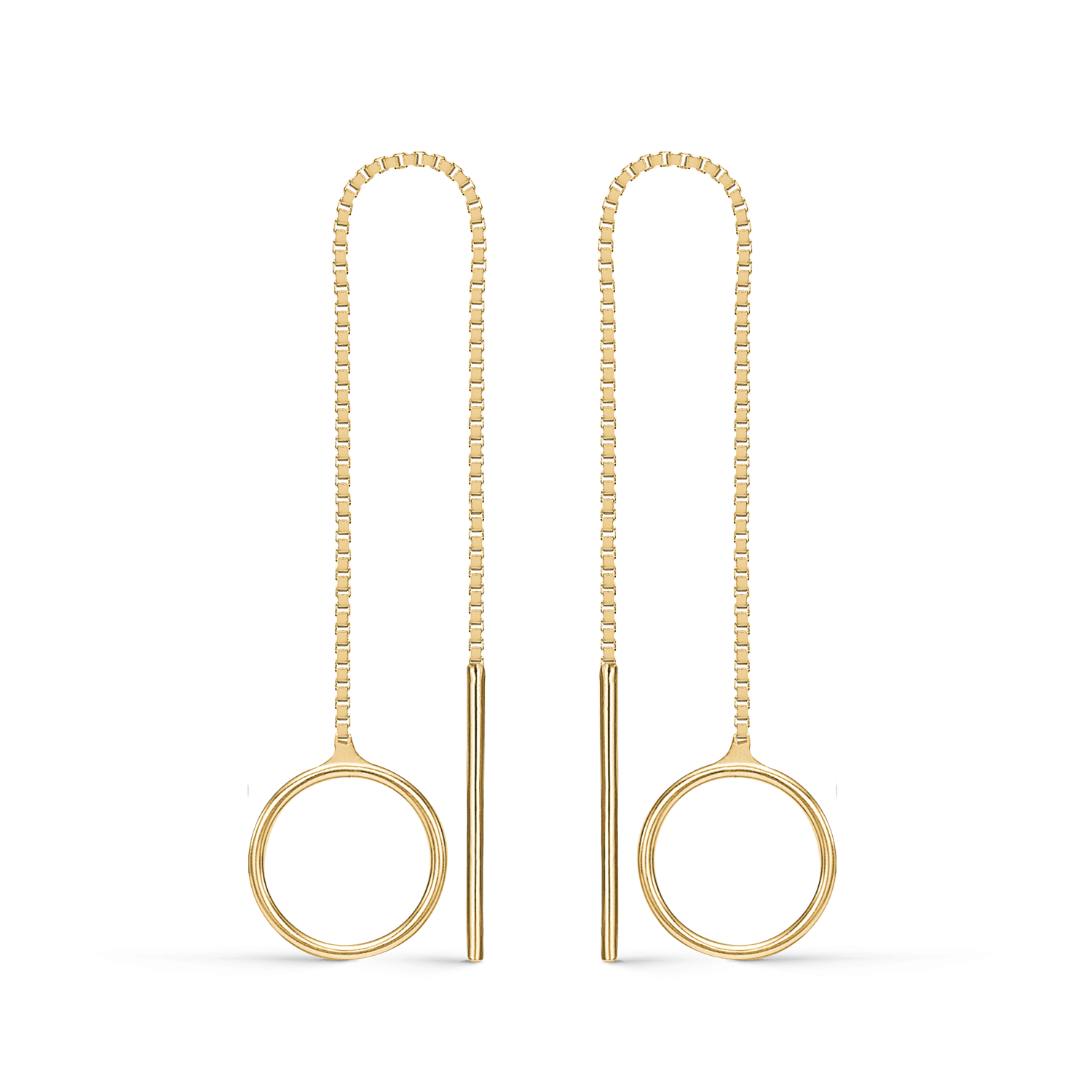 Sølvforgyldt ørehænger F13190978 - Urma.dk