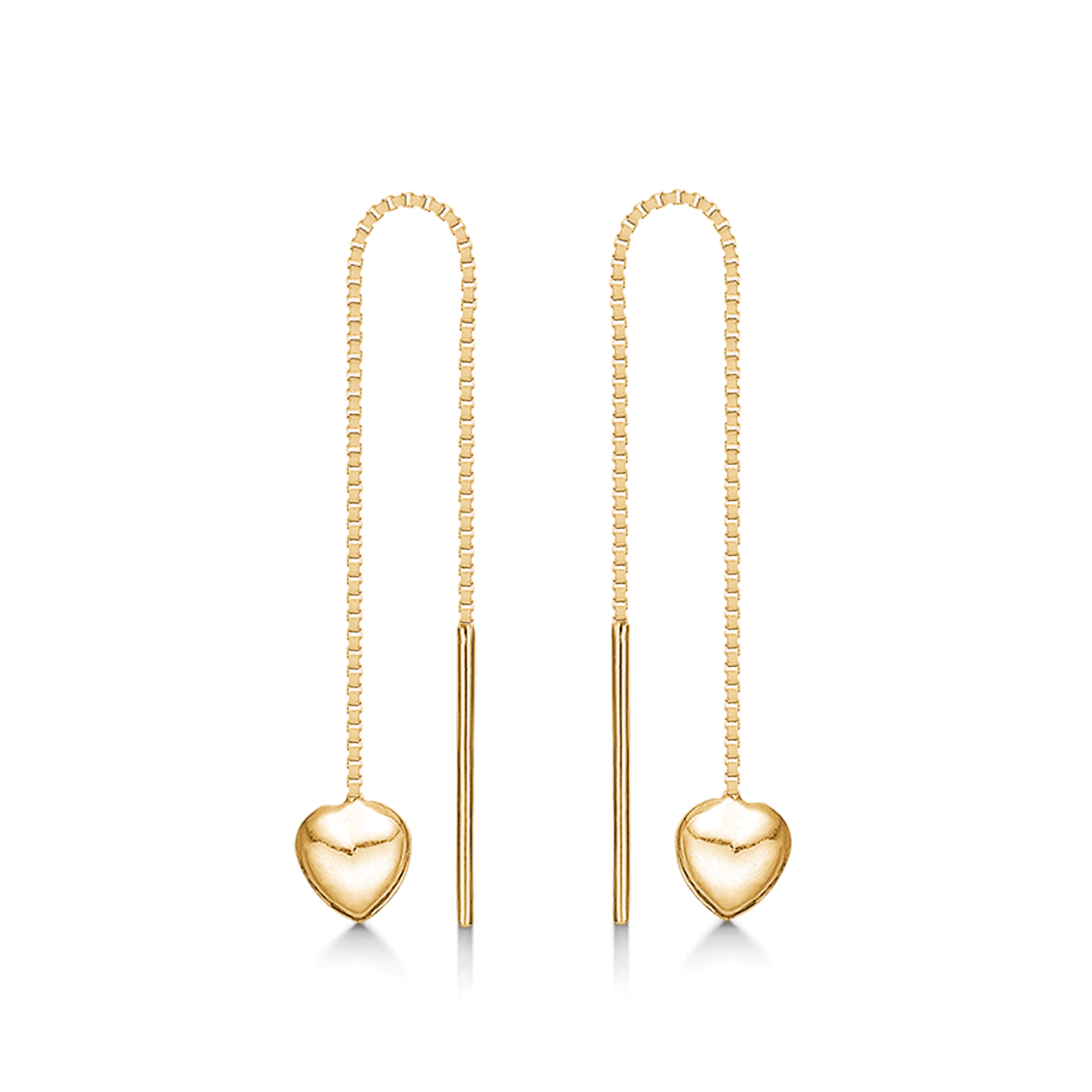 Sølvforgyldt ørehænger F13190990 - Urma.dk