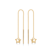 Sølvforgyldt ørehænger F13190991 - Urma.dk