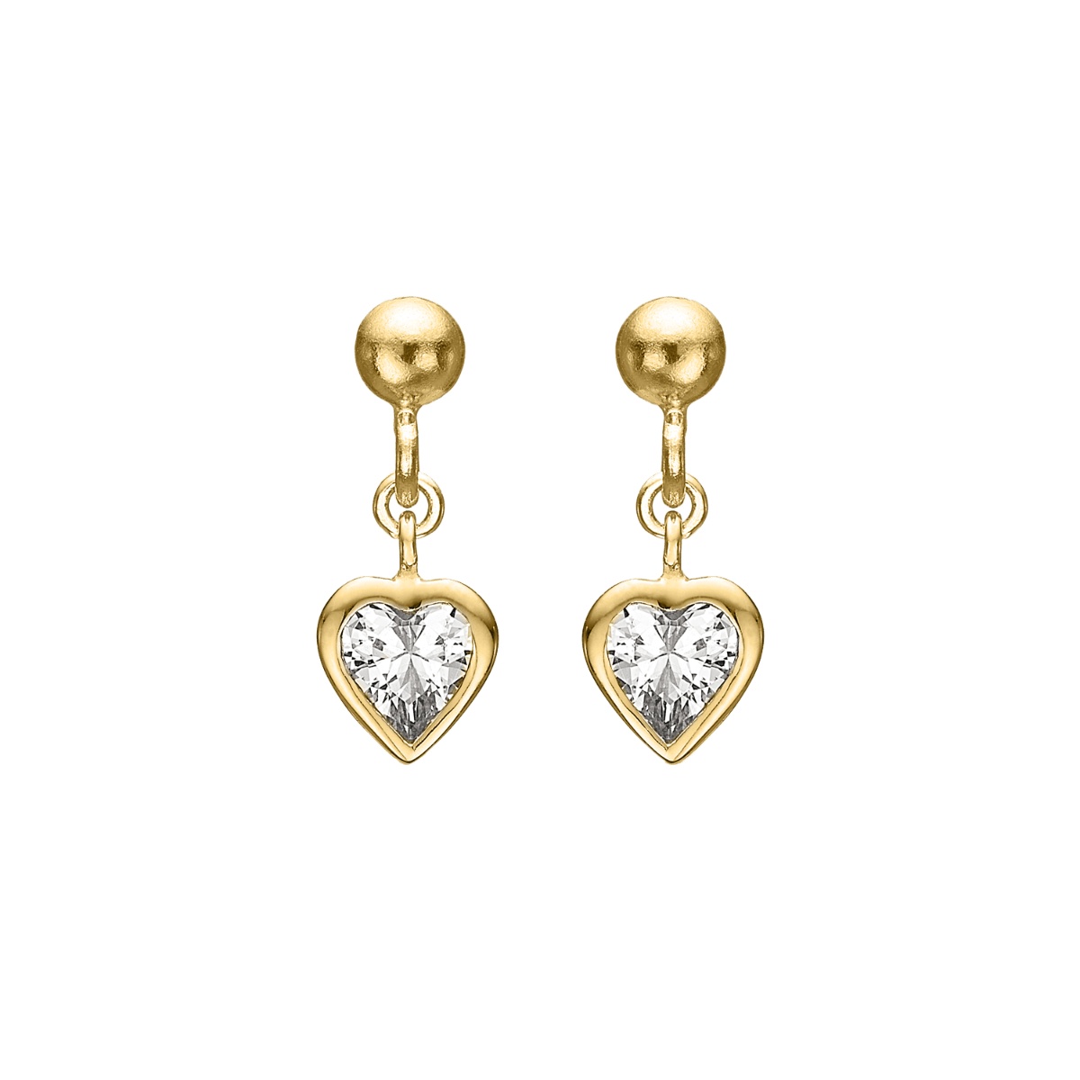 Sølvforgyldt ørehænger F13239979 - Urma.dk