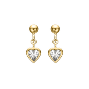 Sølvforgyldt ørehænger F13239979 - Urma.dk