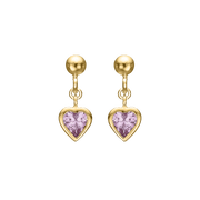 Sølvforgyldt ørehænger F13239980 - Urma.dk