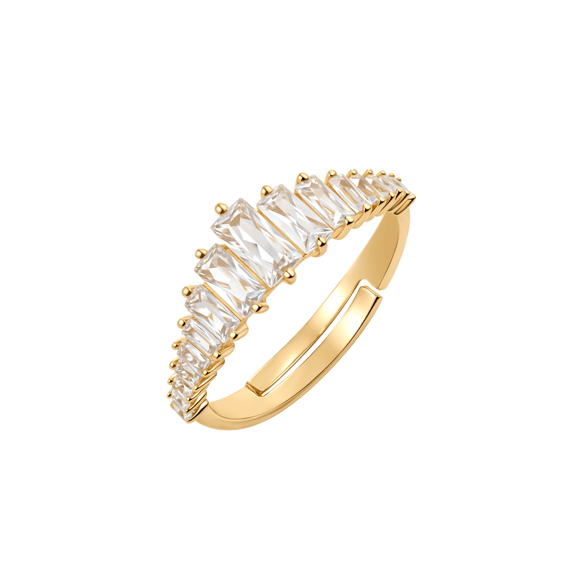 Sølvforgyldt ring F12249308 - Urma.dk