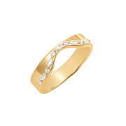 Sølvforgyldt ring F12249317 - Urma.dk