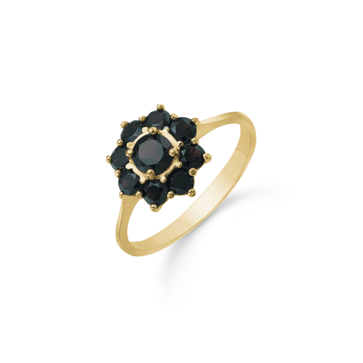 Sølvforgyldt ring F12253001 - Urma.dk