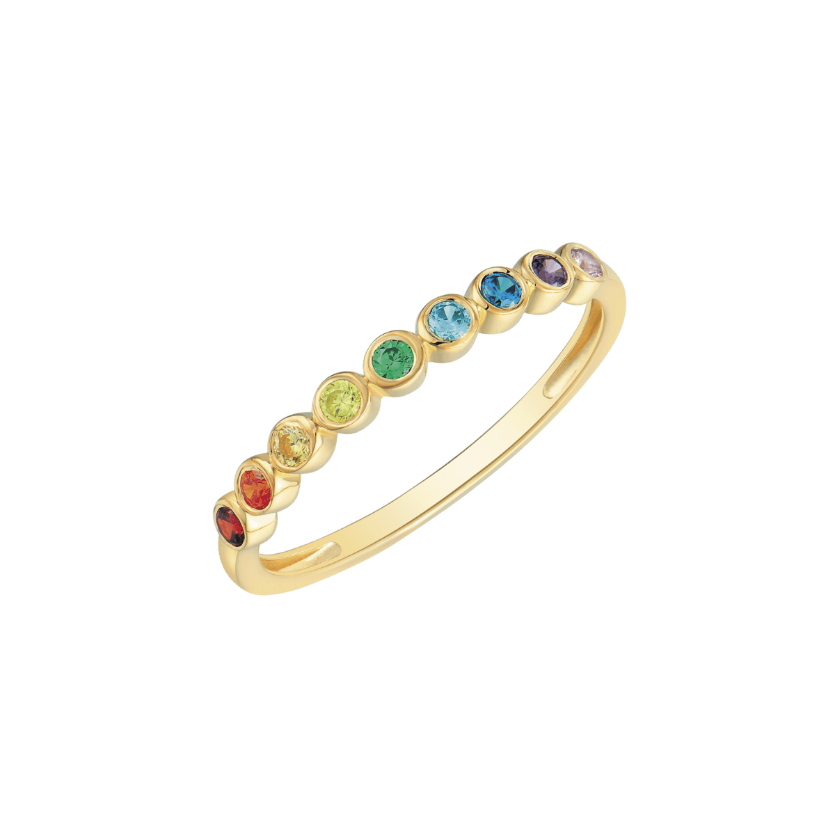 Sølvforgyldt ring F12323063 - Urma.dk