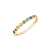 Sølvforgyldt ring F12323063 - Urma.dk