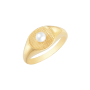 Sølvforgyldt ring F12323065 - Urma.dk