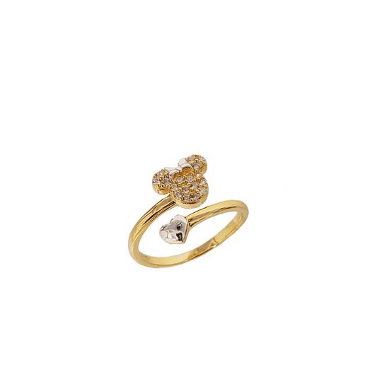 Sølvforgyldt ring F12333993 - Urma.dk