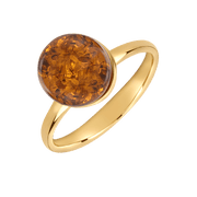 Sølvforgyldt ring F22165155 - Urma.dk