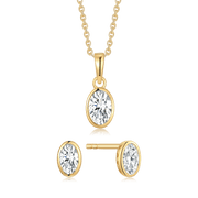 Sølvforgyldt sæt FS239191 - Urma.dk