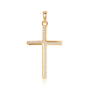 Sølvforgyldt vedhæng F14262523 - Urma.dk