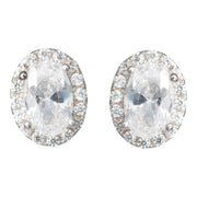 Sølvrhd. ørestik m/ cz - Urma.dk