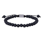 SON armbånd black onyx19cm - 25cm - Urma.dk