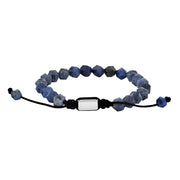 SON armbånd blue sodalite stål 8mm - Urma.dk