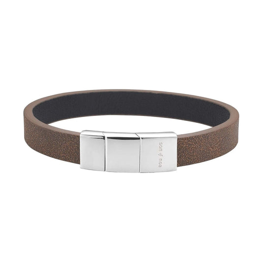 SON armbånd brun kalveskind - Urma.dk
