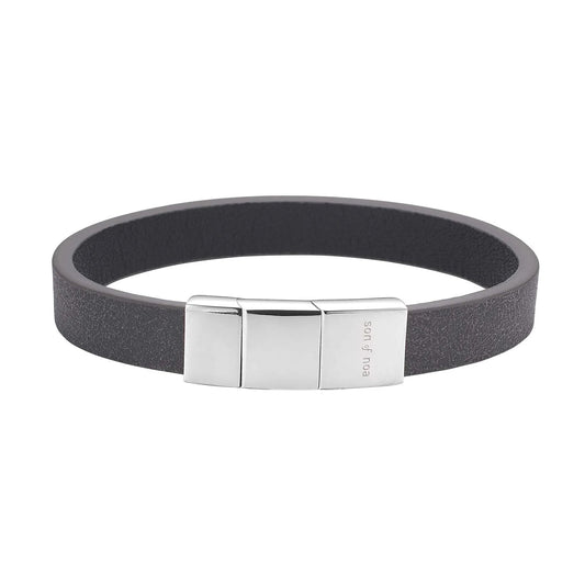 SON armbånd sort kalveskind - Urma.dk