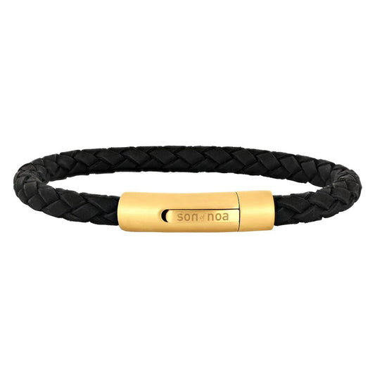 SON armbånd sort kalveskind IPG - Urma.dk