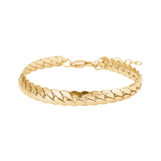SON armbånd stål IP gold - Urma.dk