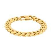 SON armbånd steel IP gold blank 19cm - Urma.dk